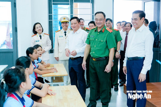 Trường Văn hóa Công an nhân dân VI - Nơi gieo những hạt mầm tương lai