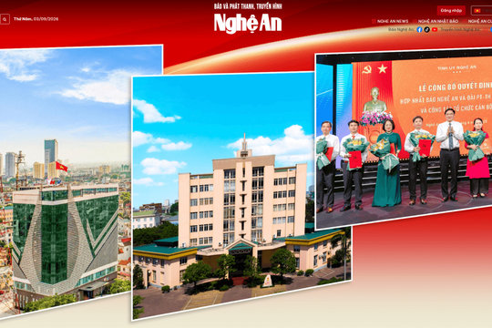 Phát động Cuộc thi sáng tác logo nhận diện thương hiệu Báo và phát thanh, truyền hình Nghệ An
