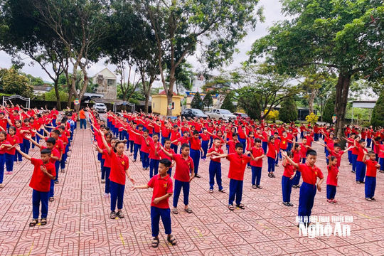 Trường học Nghệ An sau sắp xếp: Sẵn sàng cho năm học mới