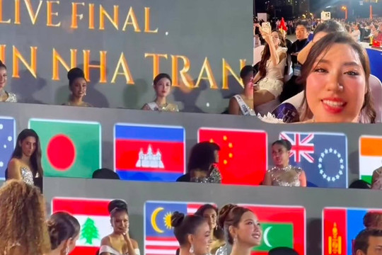 Phương Oanh vỡ òa khi Bảo Ngọc vào Top 6 Miss World 2026, sẵn sàng đến Tanzania năm 2027