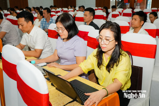Nâng cao năng lực số cho cán bộ, công chức ngành Nội vụ Nghệ An