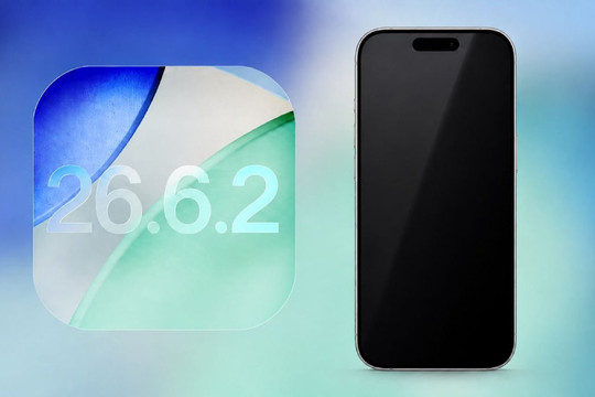 Apple chính thức phát hành bản cập nhật iOS 26.6.2 sửa lỗi tải phần mềm qua mạng di động