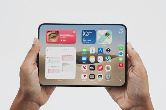 Kiến trúc phần cứng iPhone Duo: Bản lề titan siêu mỏng, màn hình 10 lớp và chip A20 Pro