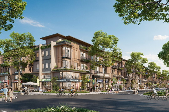 Trí Dương Group ra mắt dòng shophouse mặt đường 30m tại The Sensia
