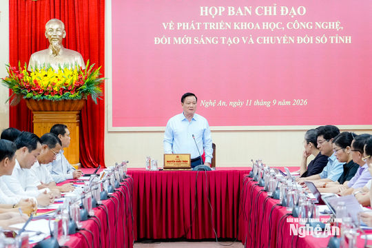 Bí thư Tỉnh uỷ Nguyễn Khắc Thận: Chuyển mạnh từ tư duy triển khai sang kiến tạo hiệu quả, lấy kết quả và sản phẩm cụ thể làm thước đo