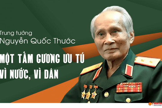 Văn hóa xứ Nghệ: “Trung tướng Nguyễn Quốc Thước: Dũng thời chiến - Chí thời bình”