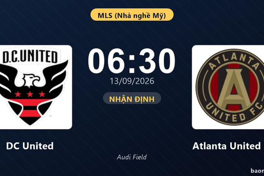 Nhận định DC United vs Atlanta United FC: Cuộc đối đầu khó phân định