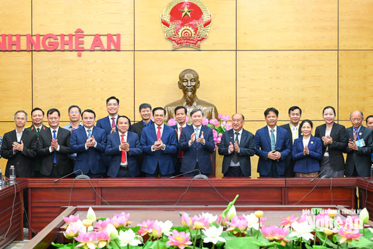Nghệ An sẵn sàng mở rộng hợp tác, tạo điều kiện thuận lợi cho các hoạt động nghiên cứu và kết nối tri thức Việt Nam - Lào - Campuchia