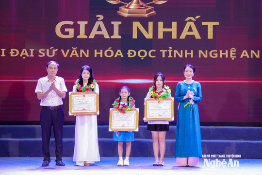 Nghệ An trao 77 giải thưởng tại Cuộc thi Đại sứ Văn hóa đọc năm 2026