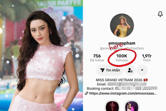 Đại diện Việt Nam Emoura Phạm lập cột mốc quan trọng trước Miss Grand International 2026