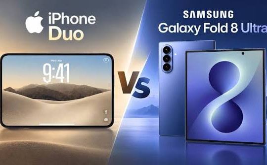 iPhone Duo và Galaxy Z Fold8 Ultra: Cuộc đối đầu giữa hai smartphone màn hình gập cao cấp