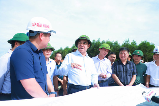 Chủ tịch UBND tỉnh Nghệ An kiểm tra tiến độ Dự án cao tốc Vinh - Thanh Thủy