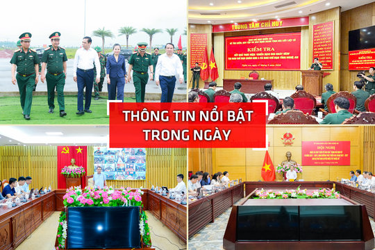 Nghệ An: Thông tin nổi bật ngày 17/9