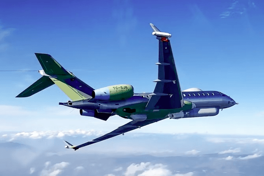 Thổ Nhĩ Kỳ thử nghiệm máy bay tác chiến điện tử tầm xa Hava SOJ trên nền tảng Global 6000