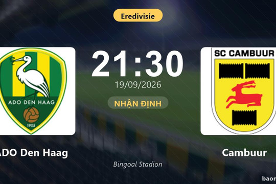 Nhận định ADO Den Haag vs Cambuur: Cả hai cùng khát thắng