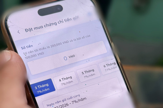 Lãi suất chứng chỉ tiền gửi lên tới 9%/năm, vượt mức tiết kiệm thông thường