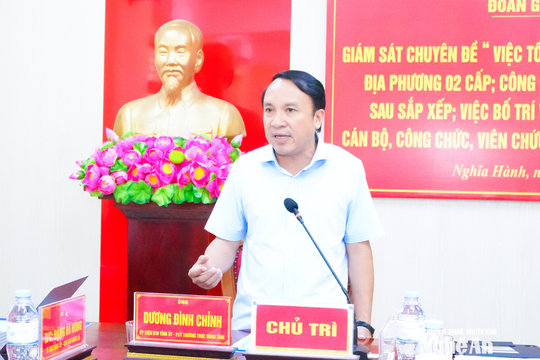 Phó Chủ tịch Thường trực HĐND tỉnh đề nghị xác định lộ trình giải quyết khó khăn trong vận hành chính quyền địa phương 2 cấp