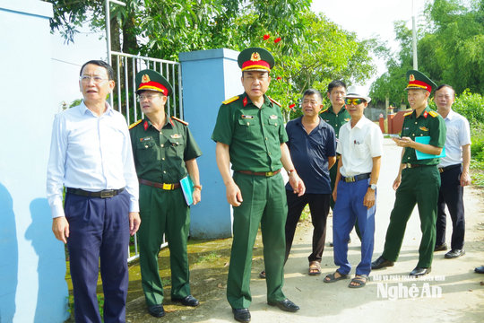 Khảo sát thông tin về 64 liệt sĩ Đại đội 5, Tiểu đoàn 19 Pháo cao xạ hy sinh tại xã Đô Lương