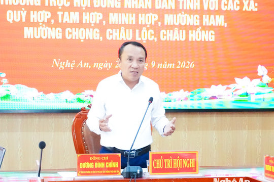 Nâng cao năng lực, trách nhiệm của HĐND xã trong giải quyết kiến nghị cử tri ngay từ cơ sở
