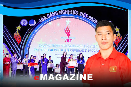 Hành trình của nam sinh viên khuyết tật được trao giải “Tỏa sáng nghị lực Việt”