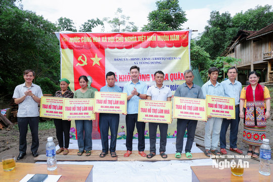 Tương Dương ra quân đợt cao điểm làm nhà Đại đoàn kết