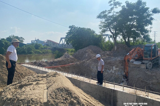 Nghệ An đẩy nhanh tiến độ các dự án chống ngập úng