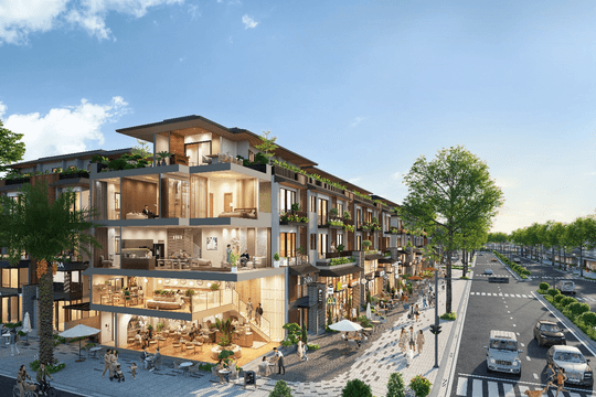 Shophouse và bài toán tạo dòng khách trong khu đô thị