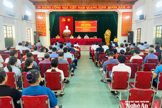 Cử tri Quỳnh Tam kiến nghị nhiều vấn đề thiết thực từ cơ sở