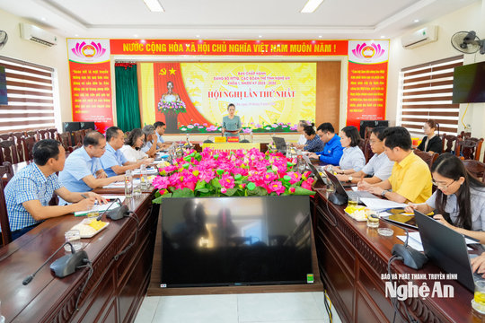 Đảng ủy Mặt trận Tổ quốc, các đoàn thể tỉnh triển khai nhiệm vụ quý IV