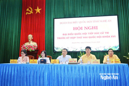 Cử tri xã Quỳnh Phú kiến nghị nhiều vấn đề liên quan đến chế độ, chính sách