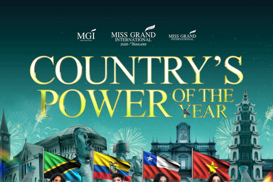 Emoura Phạm vào Top 4 bình chọn Country's Power of the Year tại Miss Grand International 2026