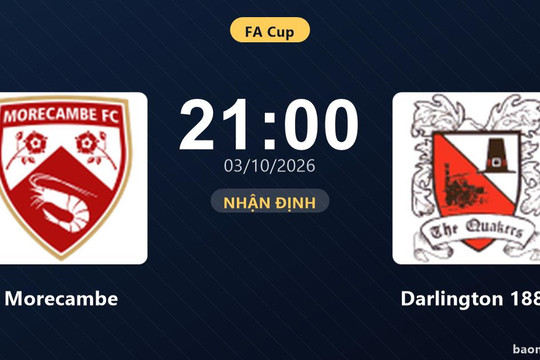 Nhận định Morecambe vs Darlington 1883: Bản lĩnh sân khách được thử lửa