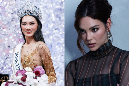 Hoa hậu Catriona Gray gửi lời chúc mừng Nguyễn Quỳnh Anh đăng quang Miss Universe Vietnam