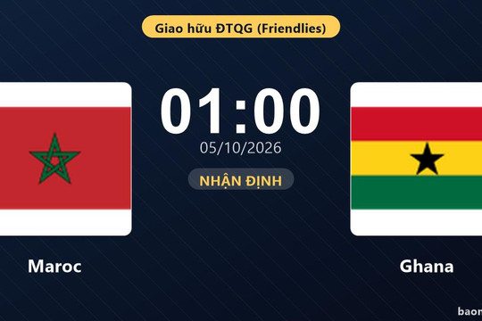 Trận Maroc vs Ghana bị hủy