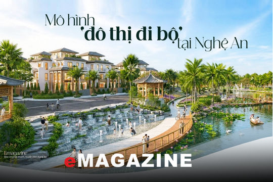 Mô hình ‘đô thị đi bộ’ tại Nghệ An