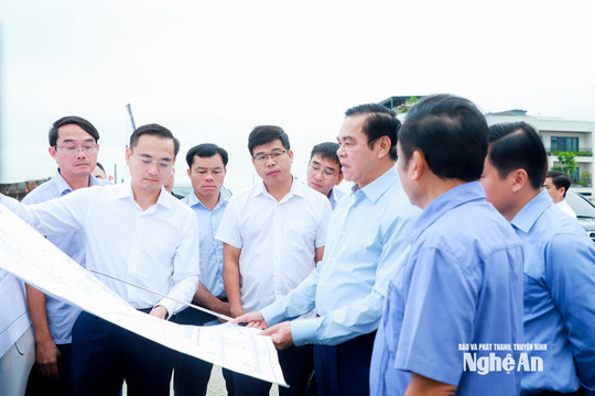 Chủ tịch UBND tỉnh Nghệ An chỉ đạo bố trí vốn cho dự án cấp bách nhằm chống ngập đường Xô viết Nghệ Tĩnh