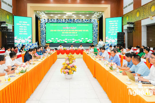 Lắng nghe tiếng nói chủ thể để nâng tầm sản phẩm OCOP Nghệ An
