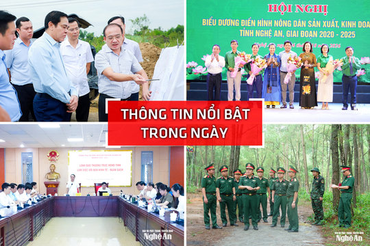 Nghệ An: Thông tin nổi bật ngày 6/10