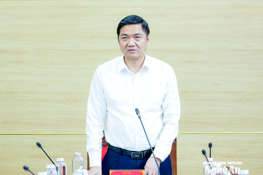 Chủ động tham mưu từ sớm, từ xa, không để bị động trước vấn đề mới, phát sinh