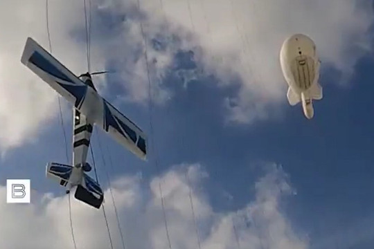Nga thử nghiệm hệ thống khí cầu giăng lưới đánh chặn UAV tầm xa bảo vệ các nhà máy lọc dầu