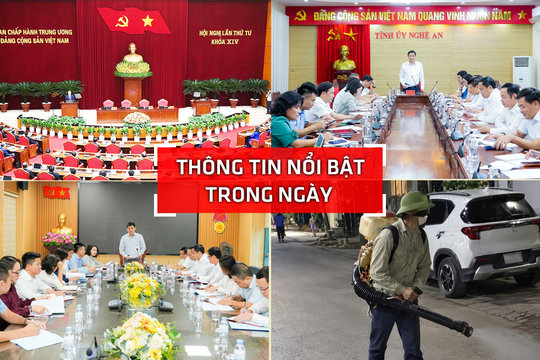 Nghệ An: Thông tin nổi bật ngày 8/10