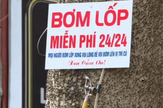 Trạm bơm xe “tử tế”