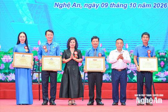 Nhà Văn hóa Lao động tỉnh Nghệ An kỷ niệm 40 năm Ngày thành lập