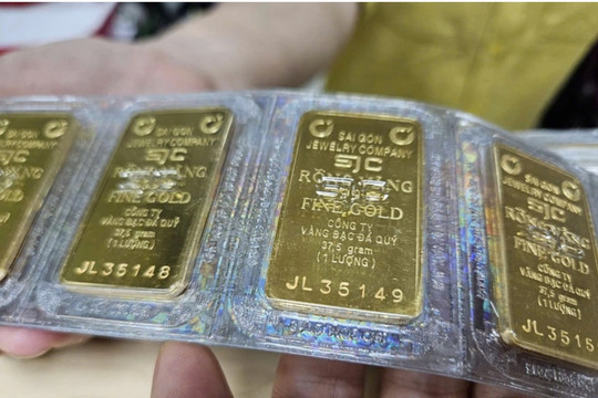 Giá vàng chiều nay 10/10/2026: Bảng giá vàng miếng, nhẫn 9999 SJC BTMC BTMH DOJI và vàng quốc tế