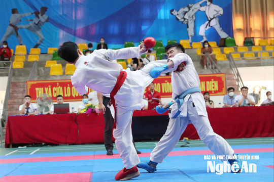Võ thuật Nghệ An hướng tới Đại hội Thể thao toàn quốc