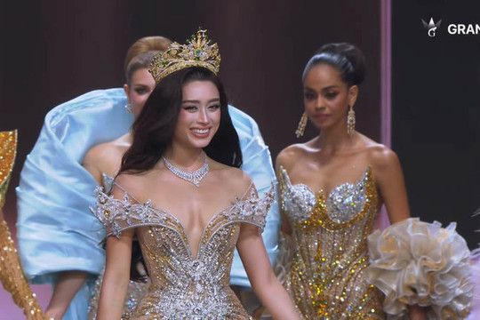Đại diện Việt Nam Emoura Phạm chính thức đoạt danh hiệu Á hậu 4 Miss Grand International 2026