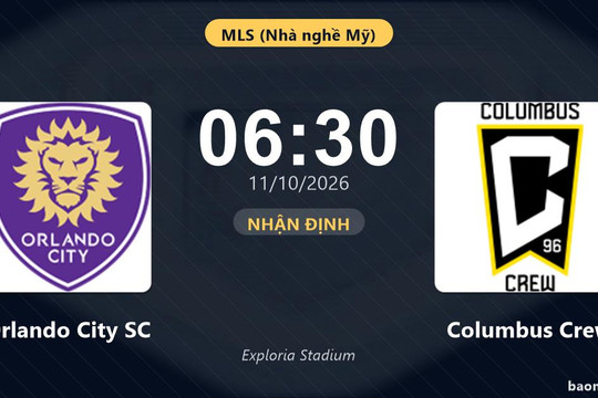 Nhận định Orlando City SC vs Columbus Crew: Hứa hẹn màn đôi công