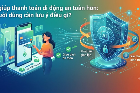 Thanh toán di động thời AI: Tiện lợi nhưng chớ chủ quan
