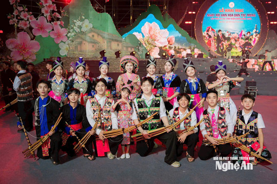 Nghệ An đoạt 1 giải A, 2 giải B, 3 giải C tại “Ngày hội Văn hóa dân tộc Mông"