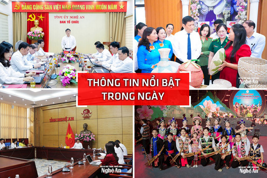 Nghệ An: Thông tin nổi bật ngày 12/10
